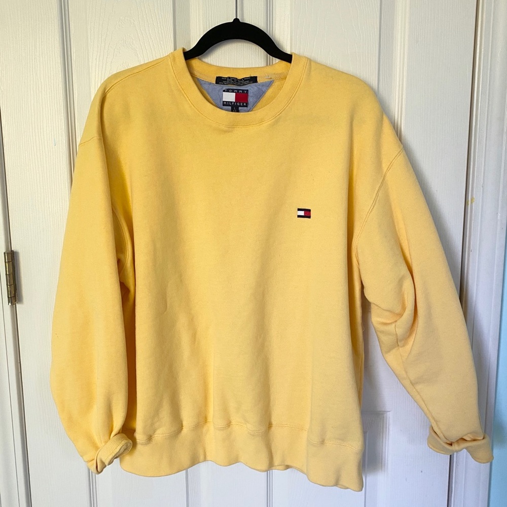 Tommy Hilfiger Yellow Sweatshirt